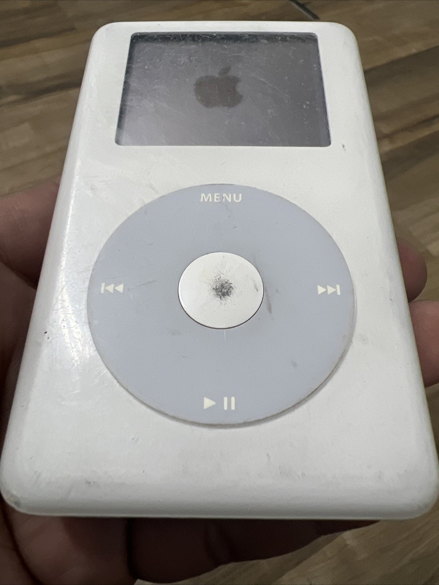 Apple A1059 iPod 4th Generation Click Wheel 20GB AS-IS For Parts