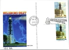 Dr Jim Stamps Fdc Panda Cachets Postcard Hillsboro Inlet Lighthouse