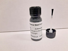 10ml MATT Anthracite Grey Touch Up Paint Radiator Door Shower Cooker Furniture