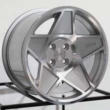 16x8 3sdm 0.05 4x108 25 Silver Wheels Rims Set4 73.1