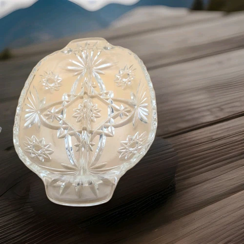 Vintage, Anchor Hocking Early American Prescut, 2 PART RELISH TRAY, EAPC