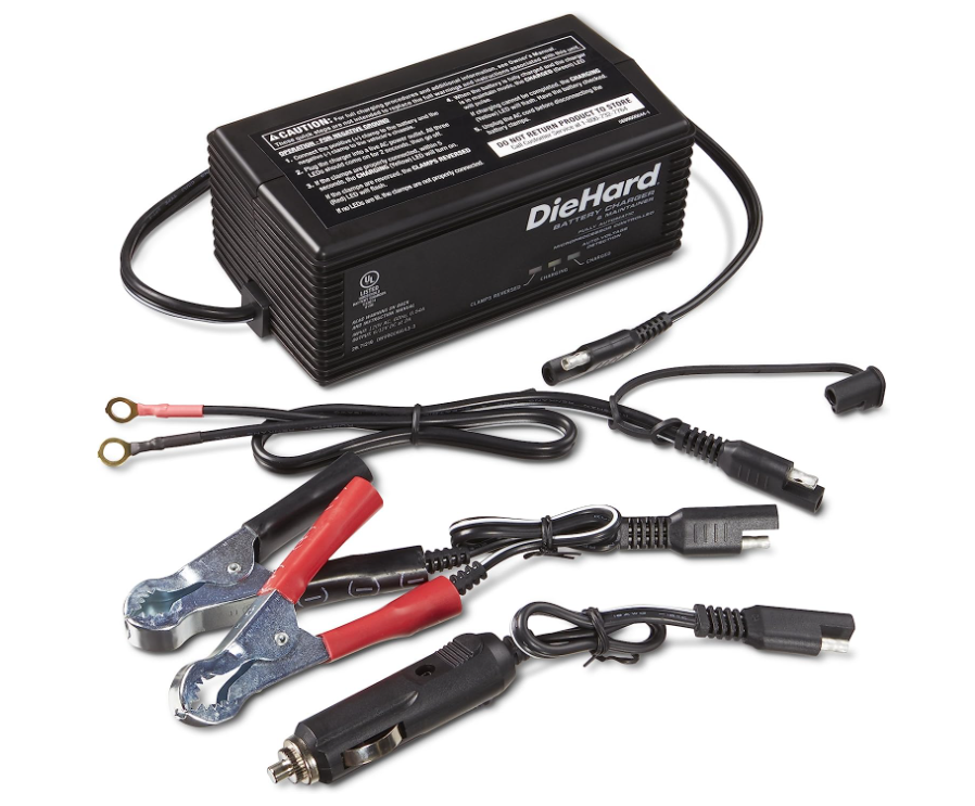 DieHard 71219 6/12V Shelf Smart Battery Charger and 2A Maintainer eBay