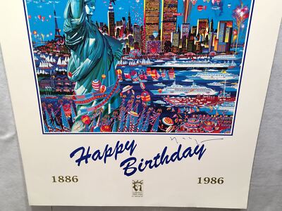 Hiro Yamagata Signed Happy Birthday 100th Birthday of the Statue