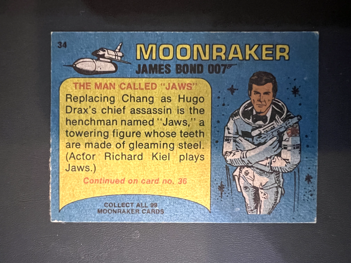 【絶版・希少】007 MOONRAKER JAWS RARE Sideshow James Bond 007 Moonraker Jaws Richard Kiel 12