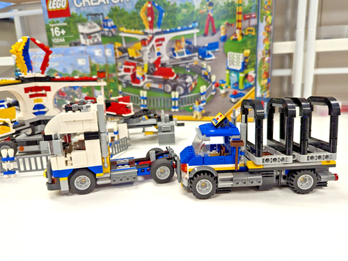 Lego 10244 Fairground Mixer con minifigure, scatola e istruzioni - 100% completo! - Foto 3 di 15