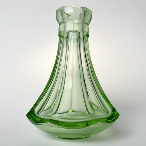 MOSER Hoffman Faceted Art Glass Crystal Vase Art Deco Geometric Cubism - 第 1/11 張圖片