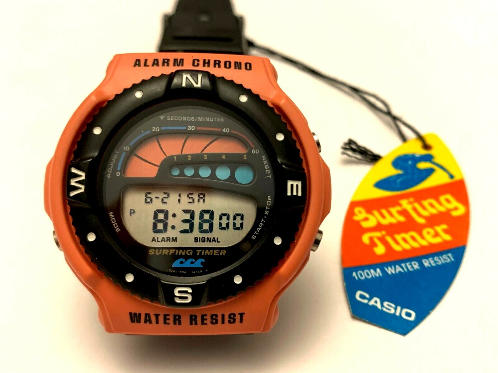 casio surfing timer