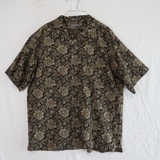 Daniel Cremieux Shirt Mens XL Signature Casual Button Up Floral Short Sleeve