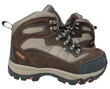 Hi-Tec Men's Skamania Mid Waterproof Hiking Boots Dk.Brown WIDE Size:10 166DE