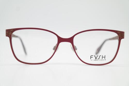 Lunettes FYSH 3588 Cuivre Bronze Ovale Monture Lunettes Neuf - Picture 1 of 6