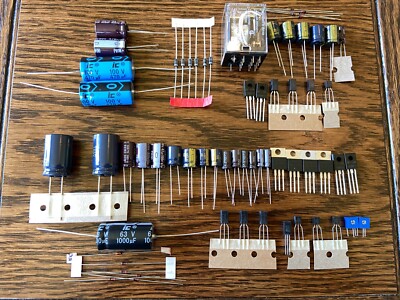 Pioneer SX-1250 Stabilizer Power Supply Protection Recap Kit Capacitor Rebuild 