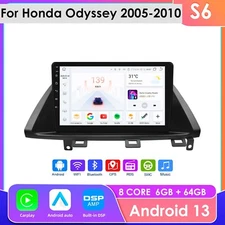 10" Android 14 Car Stereo Radio For Honda Odyssey 2005-2010 GPS NAVI WIFI 6+64GB