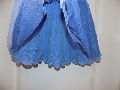 MATILDA JANE 8 Mother May I Periwinkle Skirt Blue Adventure Begins Girls Tulle - Picture 3 of 5