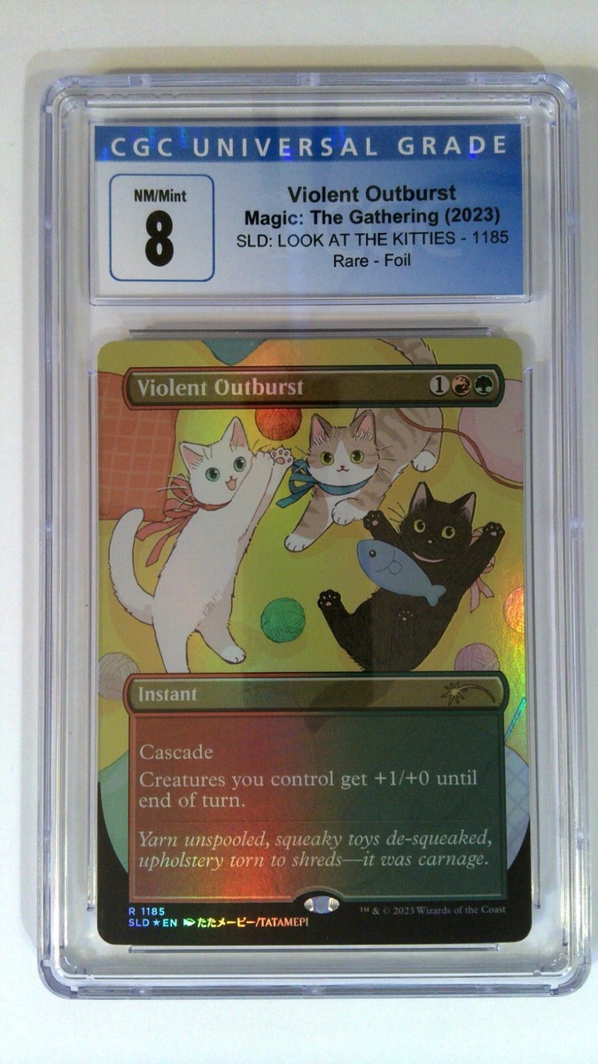 PSA10 MTG Secret Lair Violent Outburst PSA10 MTG Secret Lair Violent Outburst