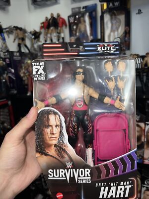 WWE Mattel Elite Survivor Series 2021 Bret Hart Action Figure
