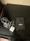 General Electric GE 3-5027A Portable Cassette Tape Player Voice Recorder Works