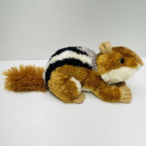 Peluche Aurora CHIPMUNK Peluche Pequeño Marrón Mini Flopsie 10" Chip Adorable - Imagen 6 de 9