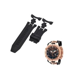 Subaqua 12884 32mm Black Rubber Watch Strap For Invicta