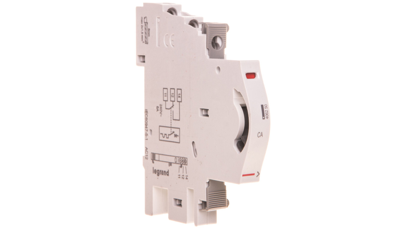 Auxiliary contact 1Z 1R side mounting TX3/DX3 406250 /T2UK
