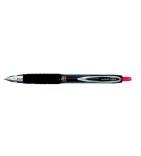 2 UNI-BALL 207 GEL RETRACTABLE PENS; 0.5mm; RED