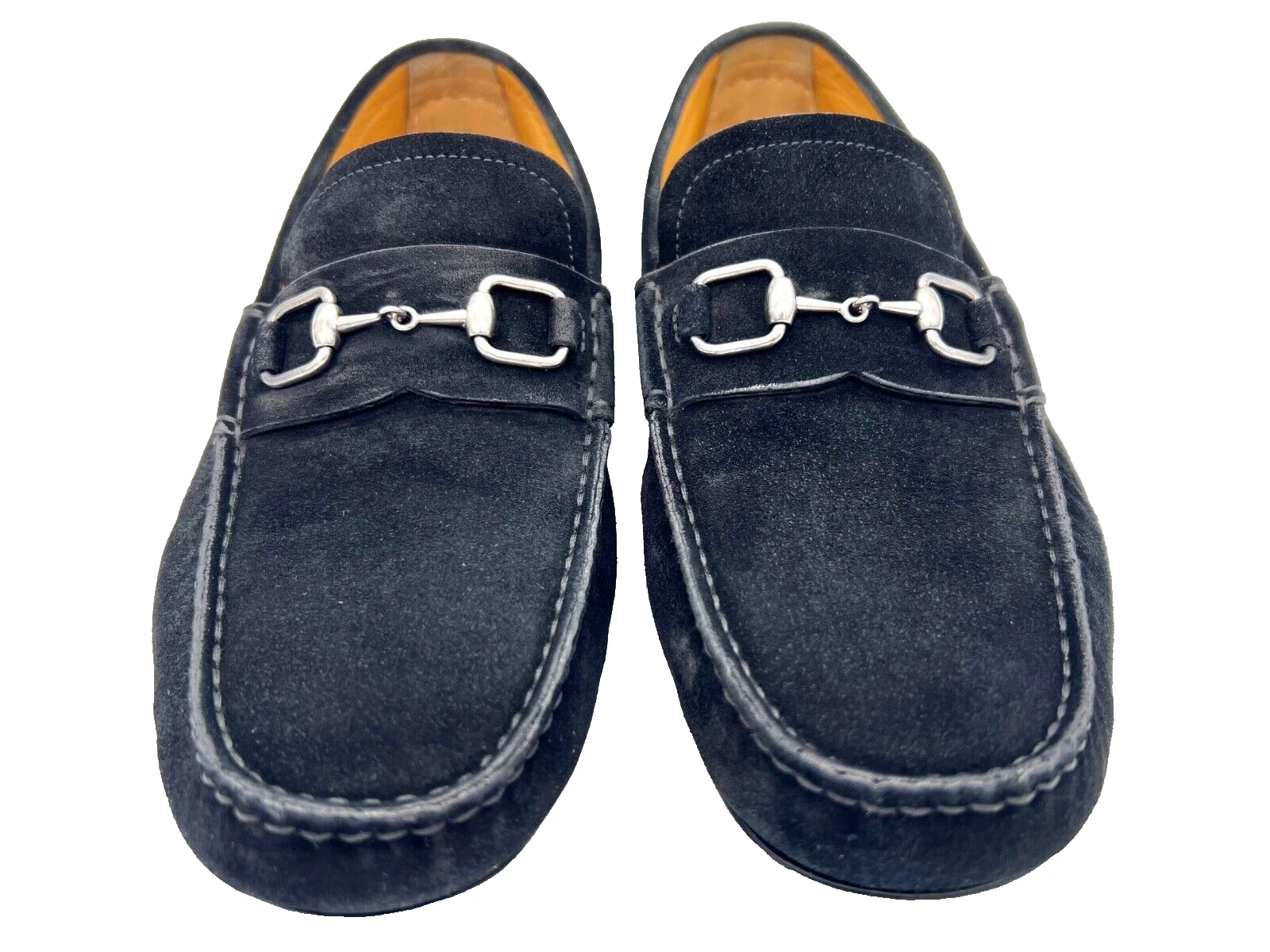 Mocassin de conduite Gucci Hysteria Crest Horsebit noir   Homme US 8,5 G