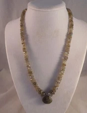 Handcrafted Sterling Silver Natural Labradorite Necklace by Healing Light Stones