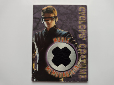 Topps Marvel X-Men Movie Memorabilia Cyclops Costume Trading Card