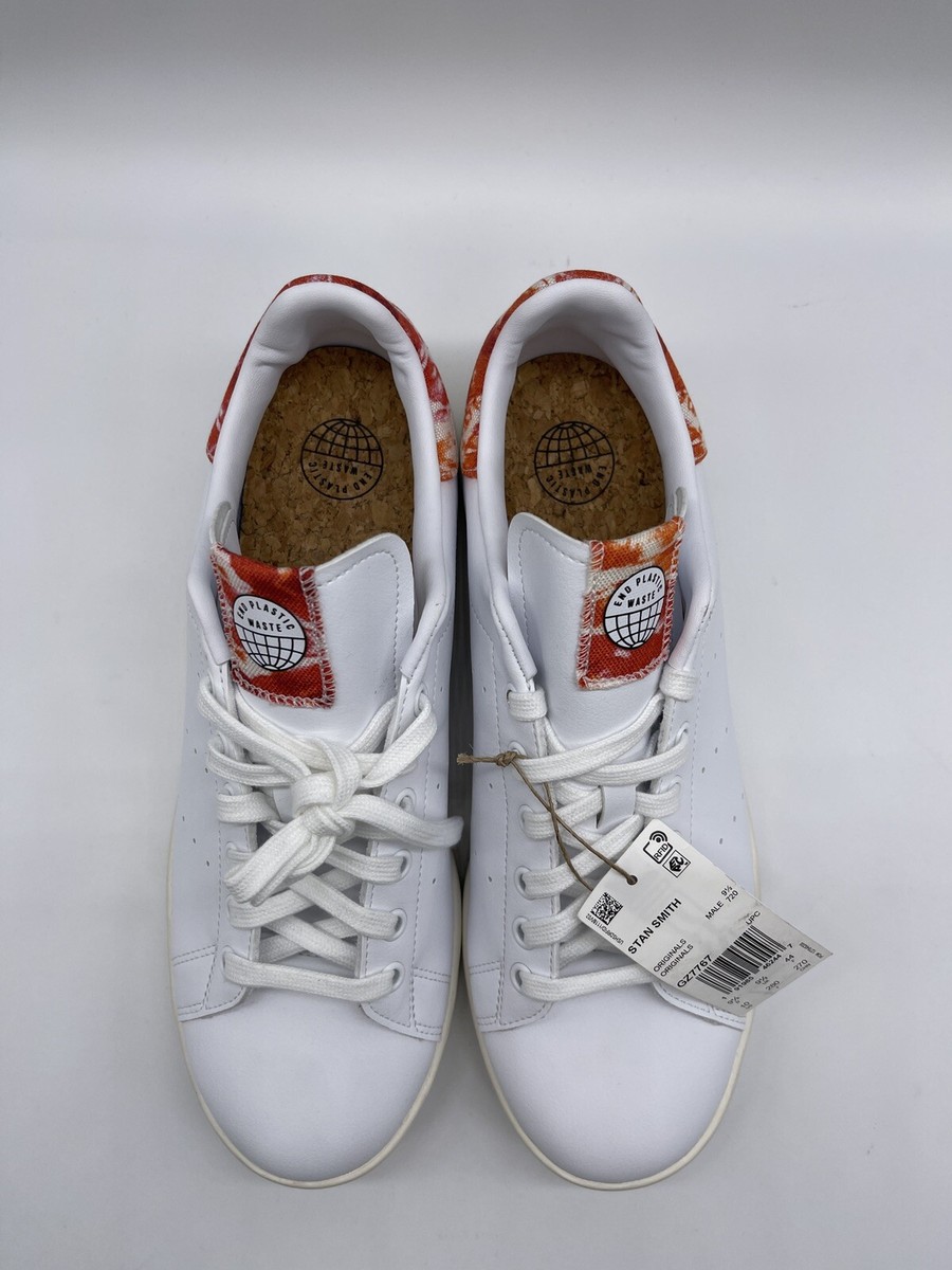 Adidas Stan Smith White Orange (End Plastic Waste) GZ7767