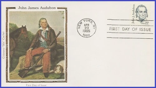 USA5 #1863 U/A COLORANO SILK FDC   John J. Audubon