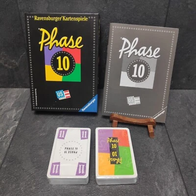 Phase 10 Ravensburger Innen OVP 2005 Kartenspiel Spieleklassiker Vollständig - Bild 1 von 4