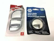 Lot of 2 NAPA Auto Drive Convex Mirror Car Blind Spot Mirrors 730-2696 71173WDI 