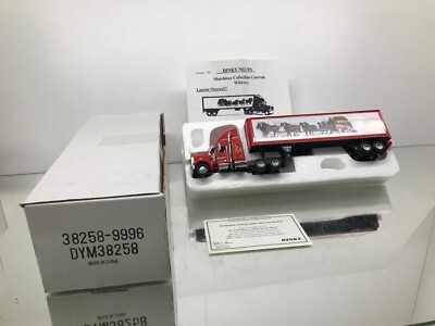 MATCHBOX DINKY DYM37040 PETERBILT BUDWEISER CHRISTMAS SPIRIT -1:58?- GOOD IN BOX