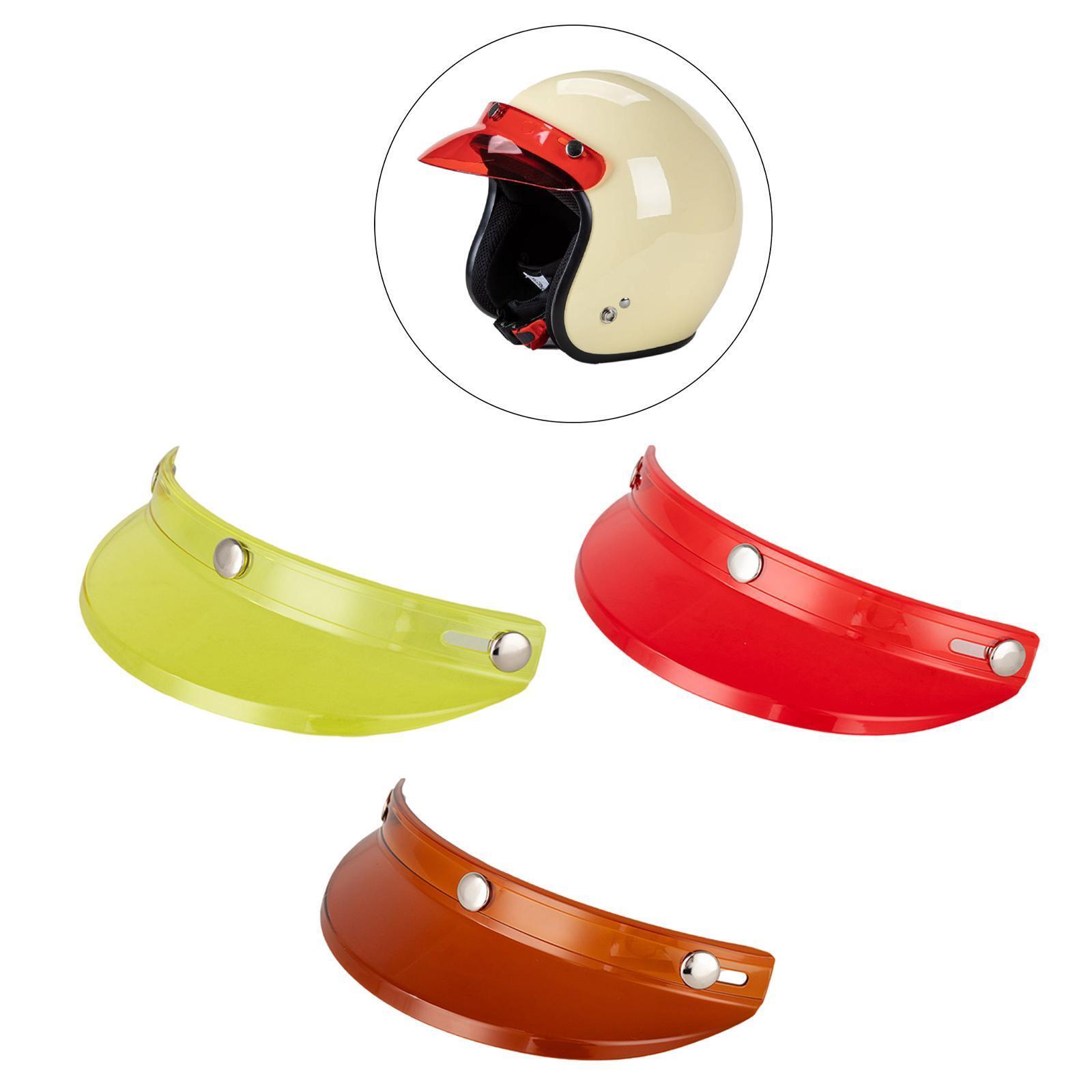 Protezione parasole per visiera per casco moto per caschi 3/4
