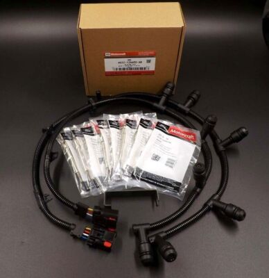 NEW Motorcraft 8pc ZD13 glow plug Harness Kit 04-10 Ford F250 6.0L Powerstroke