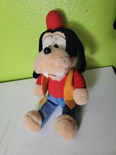 Vintage Disney 1976 Goofy Plush Toy Stuffed Doll Knickerbocker RARE Plushie 70s