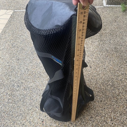 RAR Vintage L.L. Bean Netz Seesack 35" x 23" Tasche Wassersport Tauchen LESEN - Bild 14 von 19