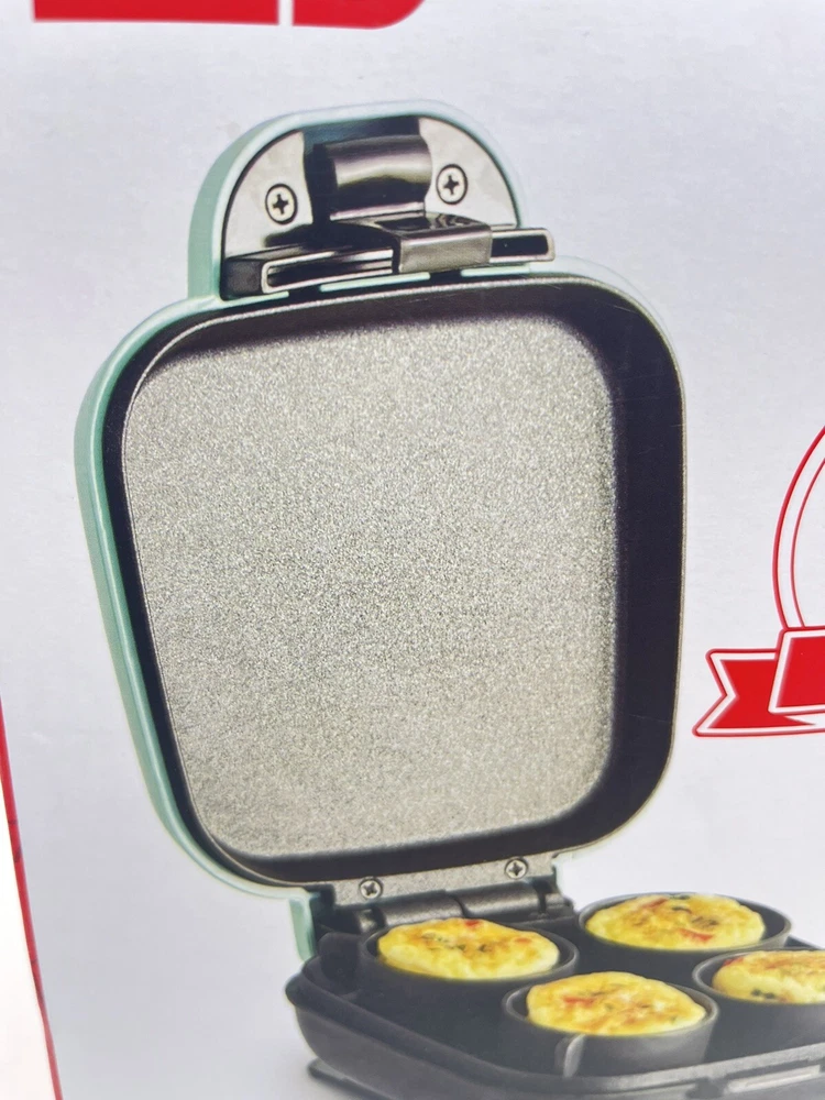 Dash Egg Bite Maker Countertop Egg Cooker Teal -