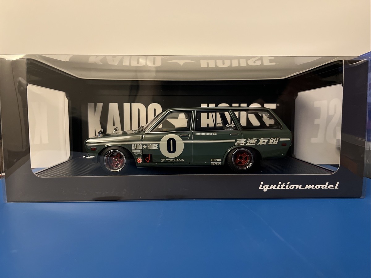 Ignition Model IG2218 1/18 Datsun Bluebird 510 Wagon Green Ignition Model IG2218 1/18 Datsun Bluebird 510 Wagon Green