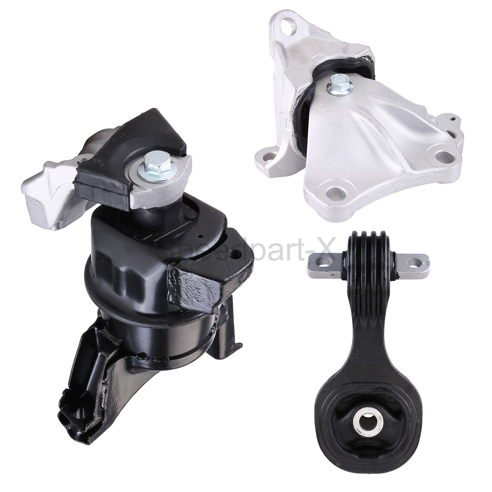 New Engine Motor & Trans Mount Set For 2012-2013 Honda Civic 1.8L For Auto. 3PCS