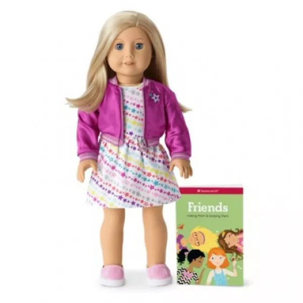 NEW American Girl Doll Truly Me Light Skin Blonde Hair Blue Eyes 22 CLD42