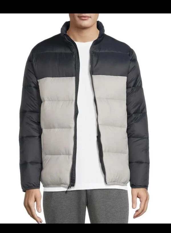 Swiss Tech Men's Puffer Jacket, Medium 38-40