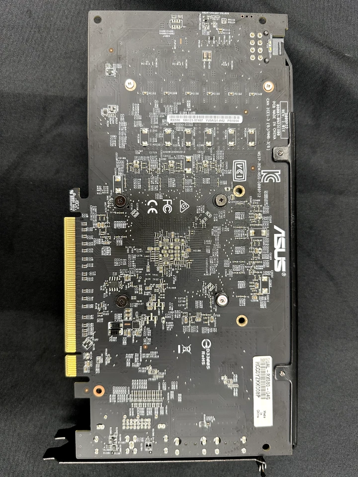 ASUS AMD RADEON DUAL RX580 4GB GDDR5 Graphics Card - Image 2 of 3