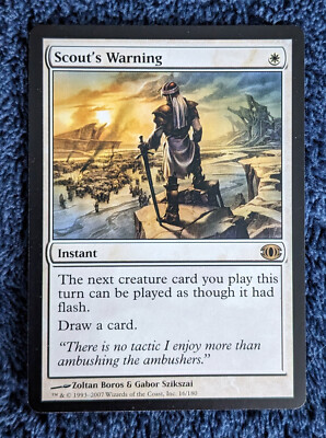 Scout's Warning - Future Sight - LP