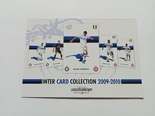 cartolina La Gazzetta dello Sport INTER CARD COLLECTION 2009-2010 Promocard 9531