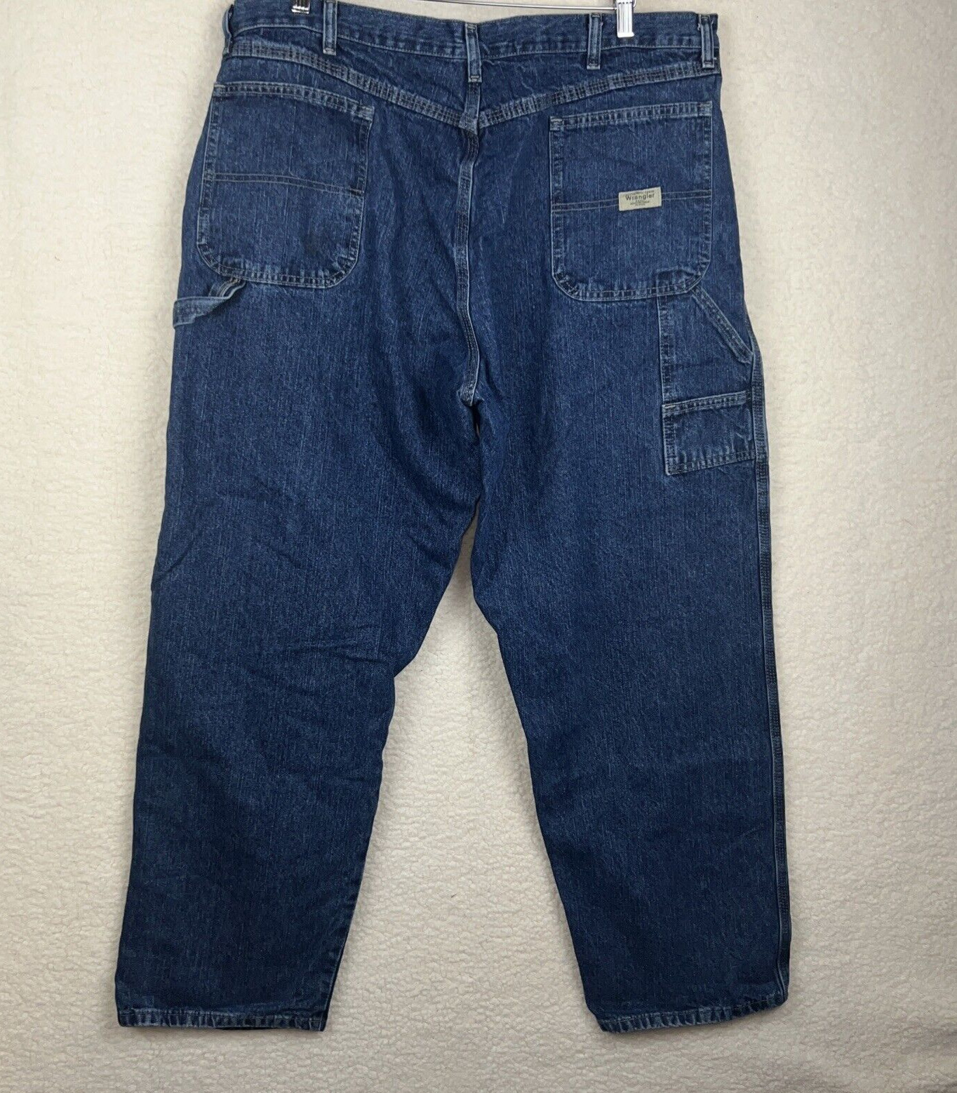 Vintage Wrangler Carpenter Baggy Jeans Men Size 42x31… Gem
