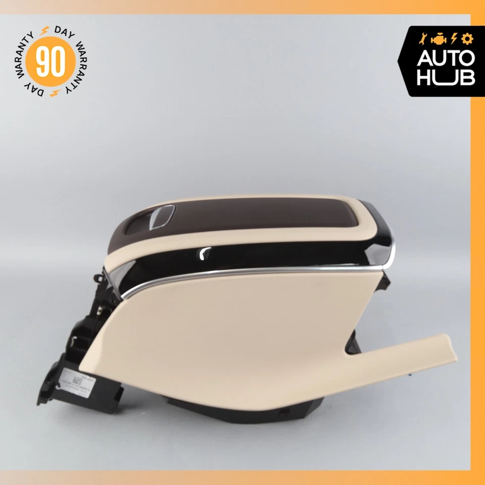 Compartimento de estiba superior trasero Mercedes W222 Maybach S600 rojo Designo OEM 57k Foto 4 de 4