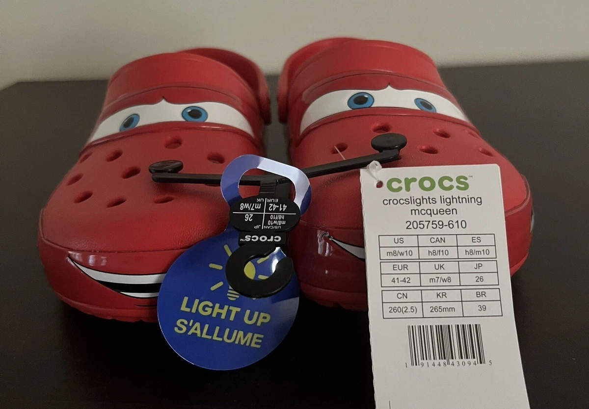 Crocs Classic Lightning McQueen Clog - Little Kid - Red