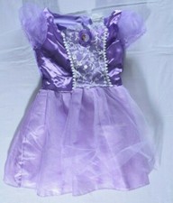 disney Fantasy Play Sz 4-6x costume princess purple net skirt overlay