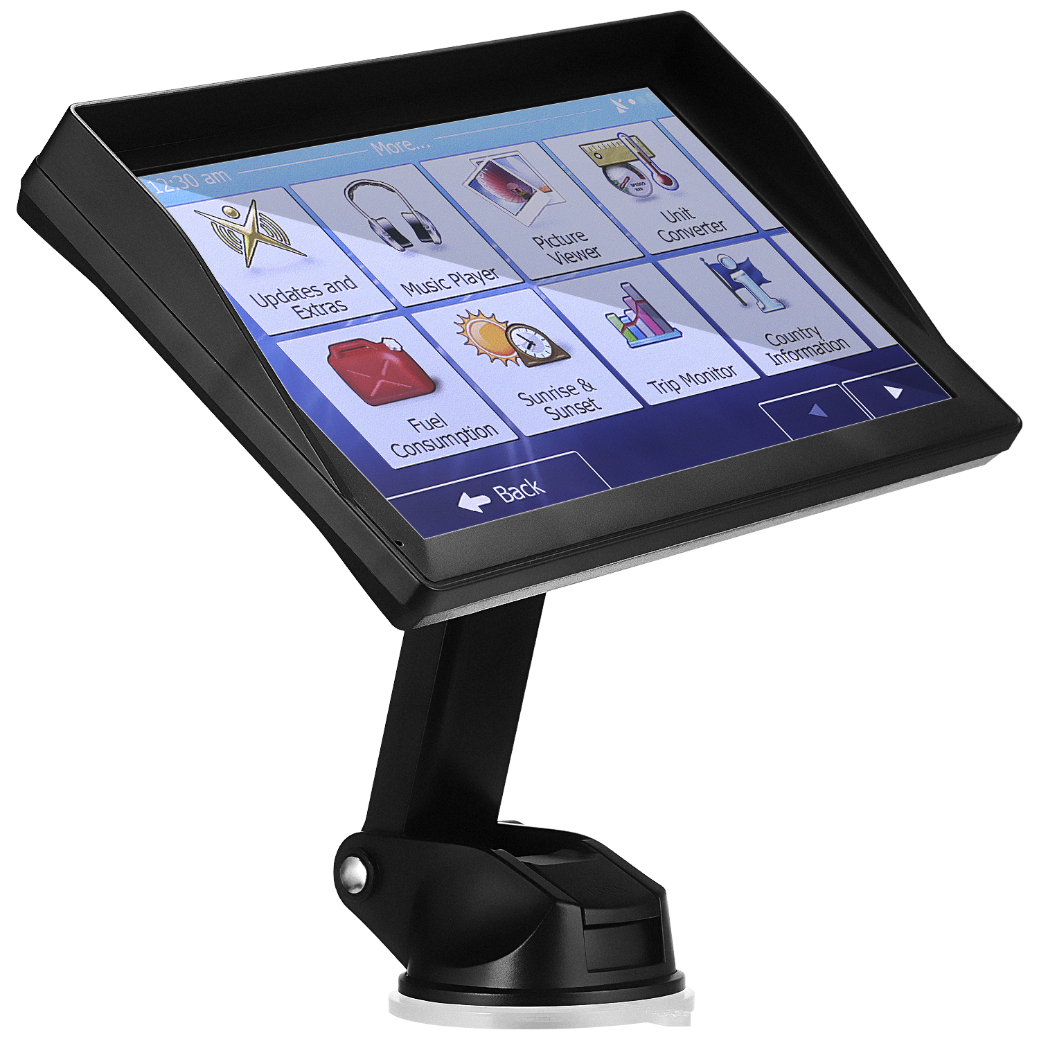 9" Car Truck Sat Nav GPS Navigation 8GB Free Lifetime UK/EU Maps Touch