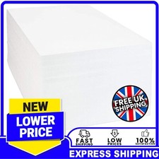 Pack Of 5 White Rigid Void Filling Polystyrene Foam Sheets (EPS) 600x400x25mm